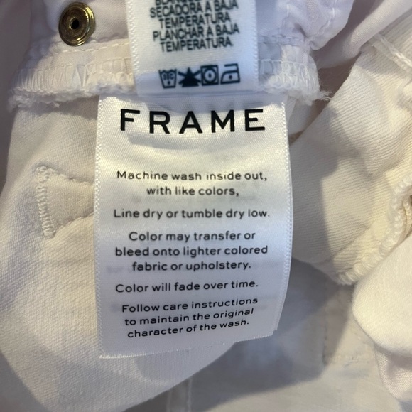 FRAME White Forever Karlie Skinny Jeans - Picture 6 of 6